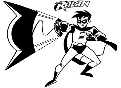 Robin  Coloring Page